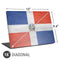 Dominican Republic Flag Distressed Universal Laptop 16in (13 x 9.4in) Skin